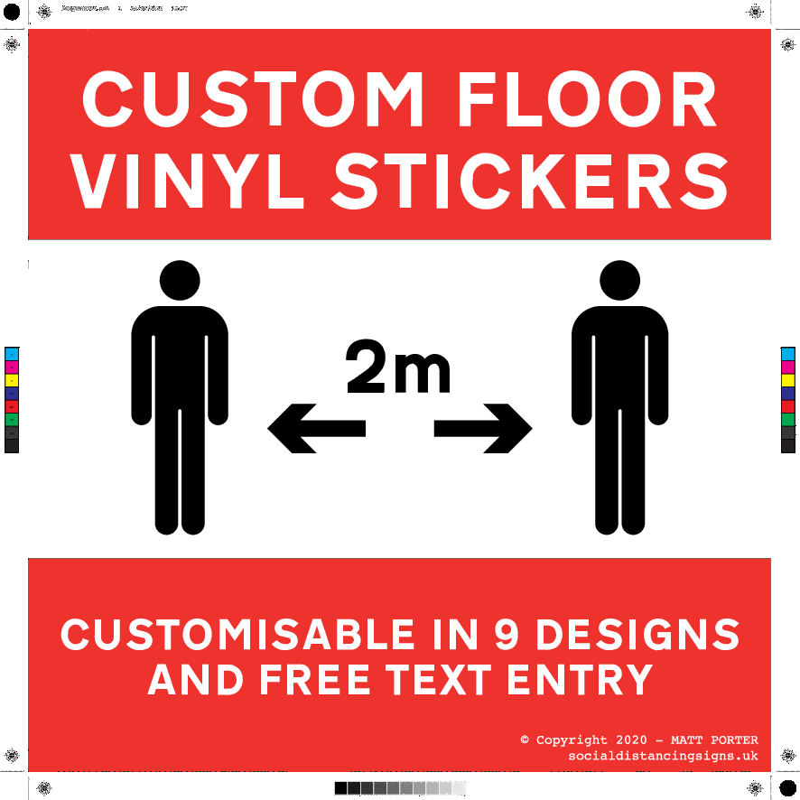 Custom Vinyl Floor Sticker Maker