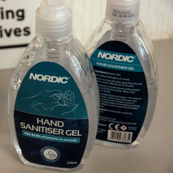 Nordic Hand Sanitiser Gel 230ml - 70% Ethanol - Covid Secure